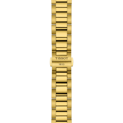 Tissot T150.417.33.031.00 PR 100 Chronograph Watch with Gold PVD