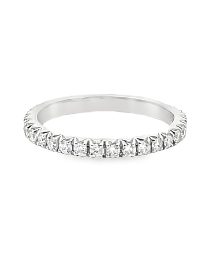 Platinum Eternity Band 0.48 Carat Total