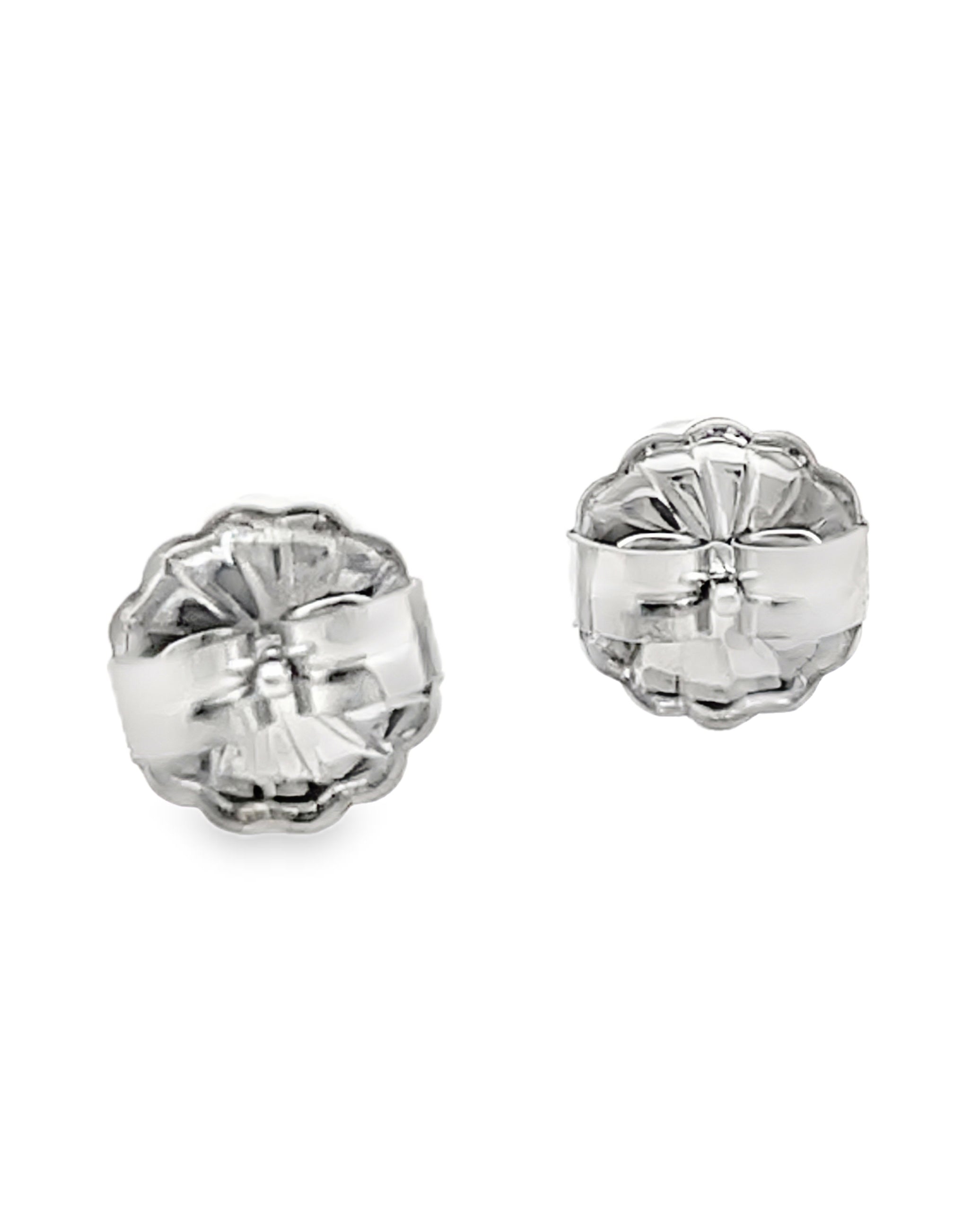 Pair of 0.54 Carat Diamond Stud Earrings in 14K White Gold