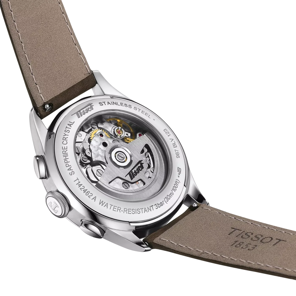 Tissot T142.462.16.032.00 Telemeter 1938 42mm Watch