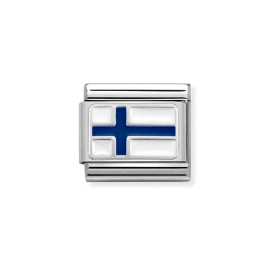 Nomination Composable Link 330207/10 Classic FLAGS Finland