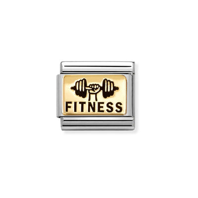 Nomination Composable Link 030166/64 Classic Plates Fitness