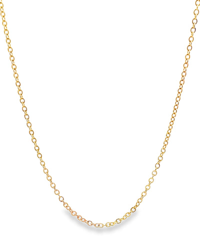 Gold Filled 1.8mm Wide Cable Chain