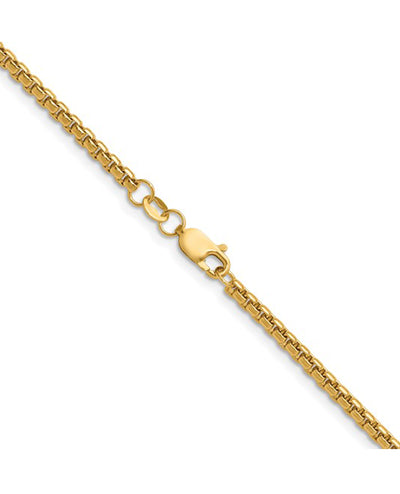 1/20 14K Yellow Gold Filled 1.80mm Venetian Box Chain