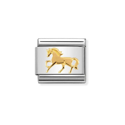 Nomination Composable 030149/26 Classic Symbols Galloping Horse