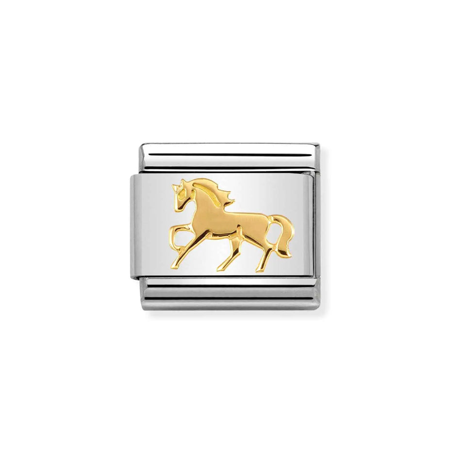 Nomination Composable 030149/26 Classic Symbols Galloping Horse