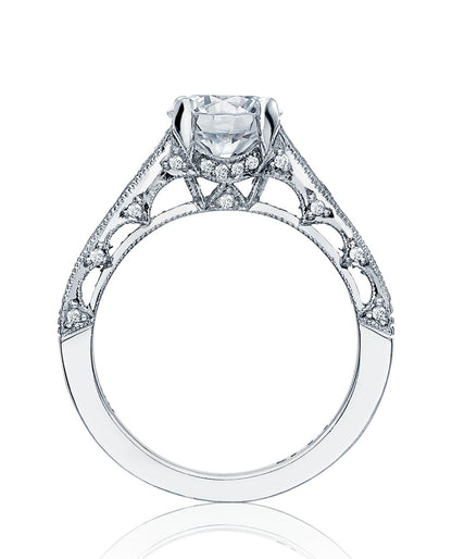 Tacori HT2510 1/2XW Reverse Crescent Collection Engagement Ring Setting