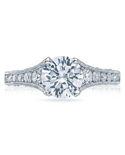 Tacori HT2510 1/2XW Reverse Crescent Collection Engagement Ring Setting