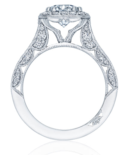 Tacori HT2550 CU7W Classic Crescent Engagement Ring Setting