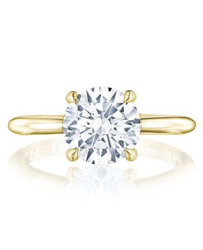 Tacori HT2580RD8Y RoyalT 18K Yellow Gold Classic Crescent Ring