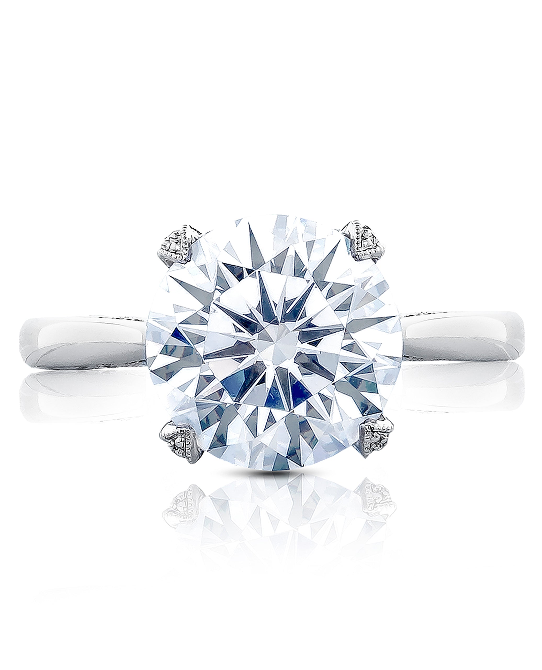 Tacori HT2625RD10 Royal T Platinum Engagement Ring