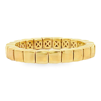 18K Yellow Gold Diamond Expansion Ring 0.35 Carats