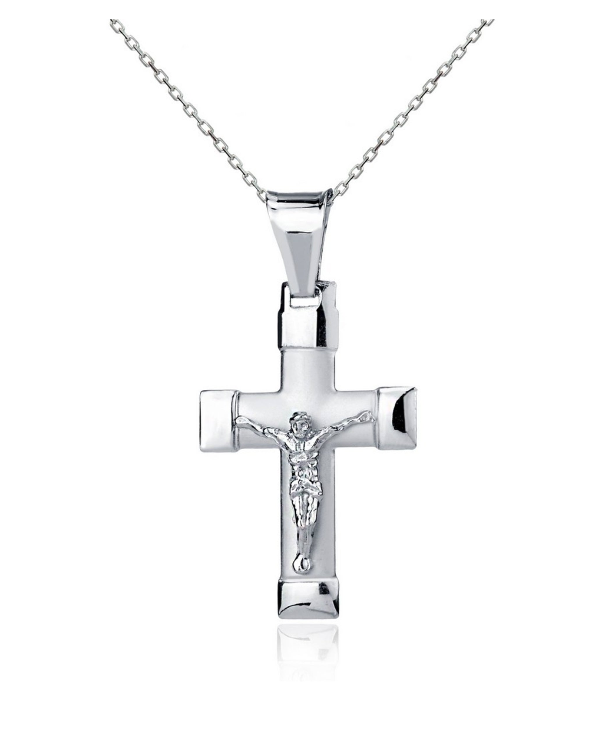 Sterling Silver Cross Necklace