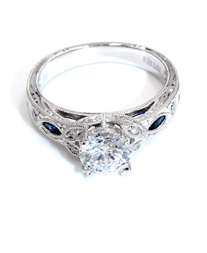 Kirk Kara K1120SDC-R Dahlia Engagement Ring