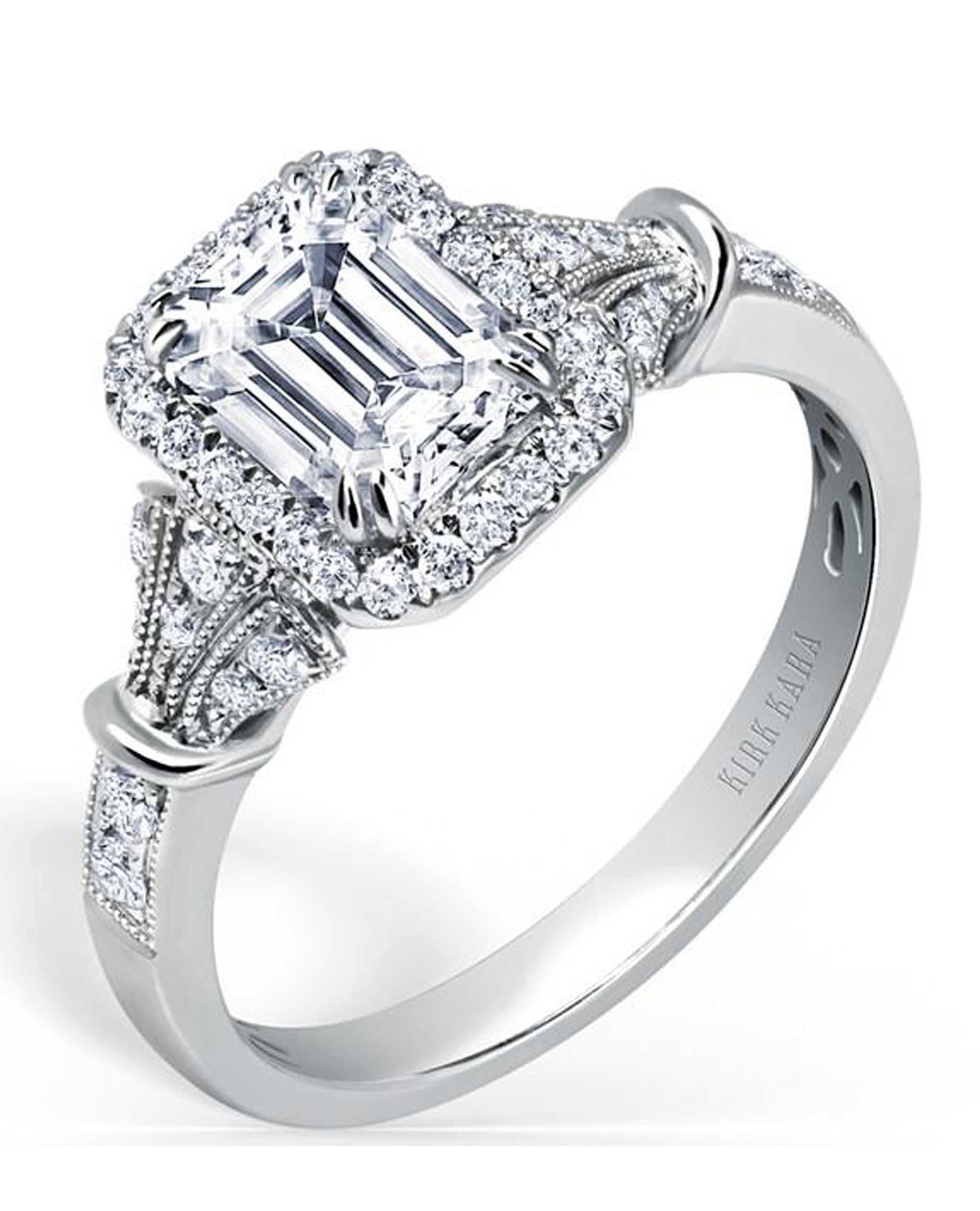 Kirk Kara K195E7X5L Lori Engagement Ring