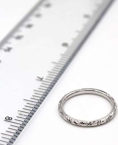 Kirk Kara K401EN-B Engraved Band (Choose free shipping at checkout)