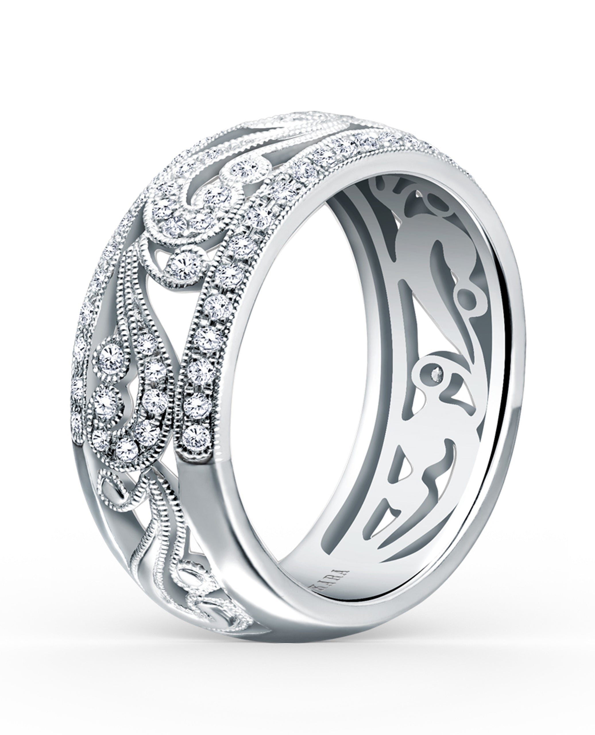 Kirk Kara KF1010DP-B Angelique Ring