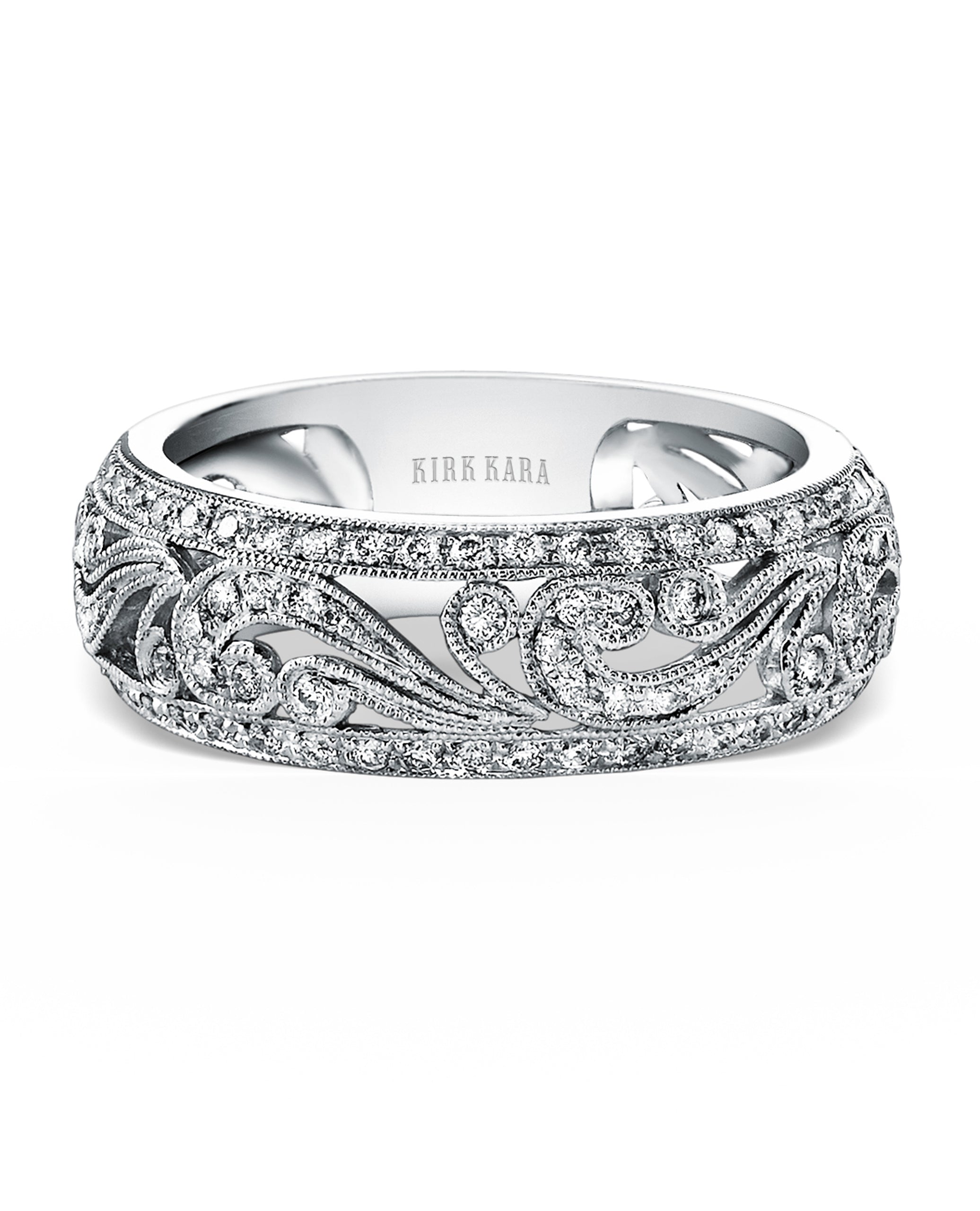 Kirk Kara KF1010DP-B Angelique Ring