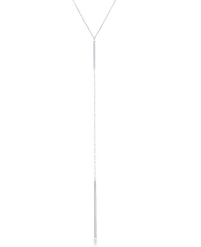 Sterling Silver Y Necklace