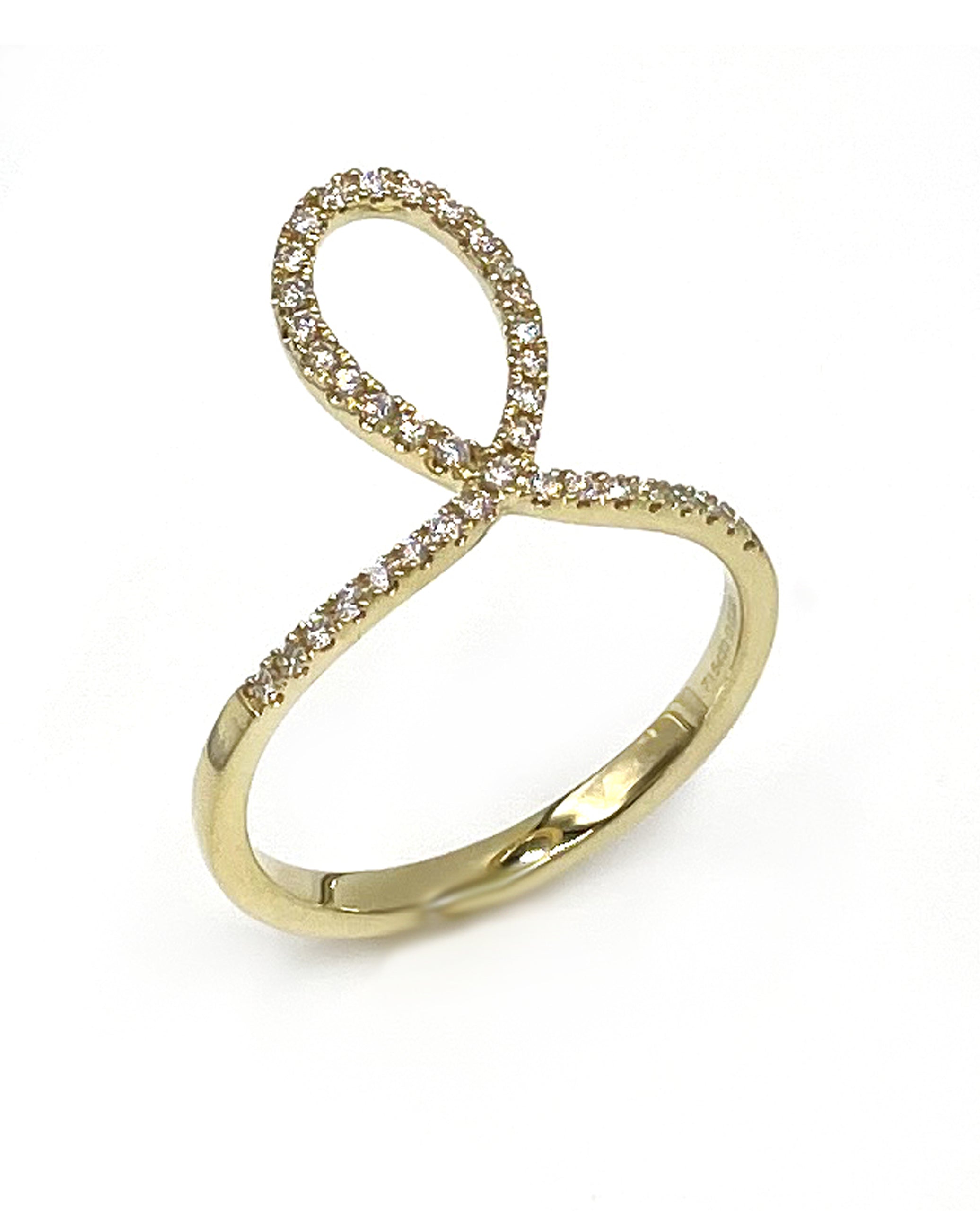 Simon G. 18K Yellow Gold Twist Ring