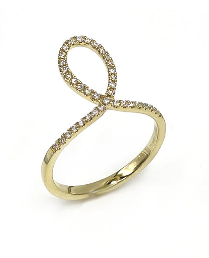 Simon G. 18K Yellow Gold Twist Ring