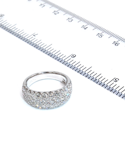 Simon G. LR1174 Pave Set Diamond Band Ring