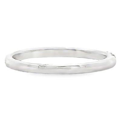 Simon G. 18K White Gold 0.26 carat Wedding Band