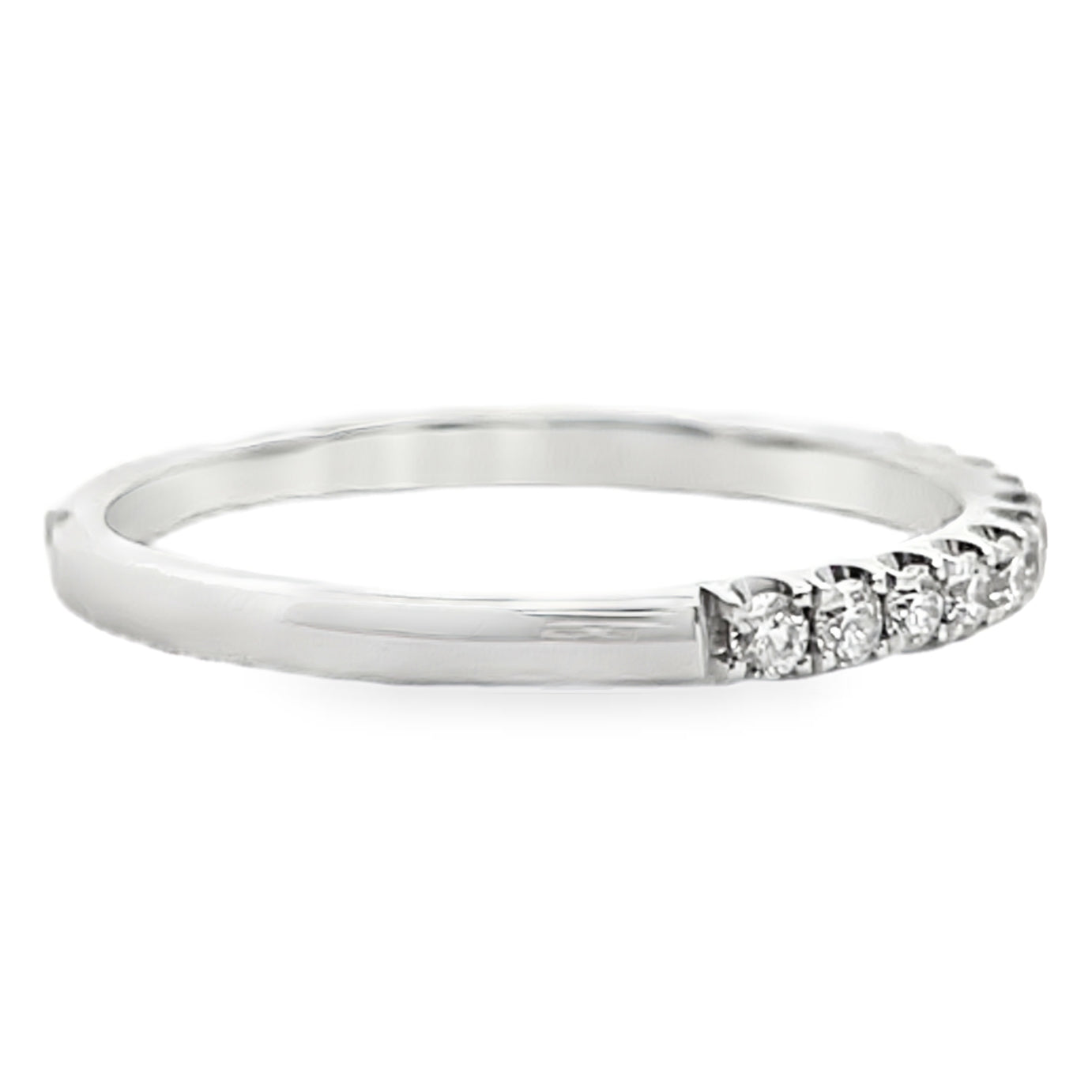 Simon G. 18K White Gold 0.26 carat Wedding Band