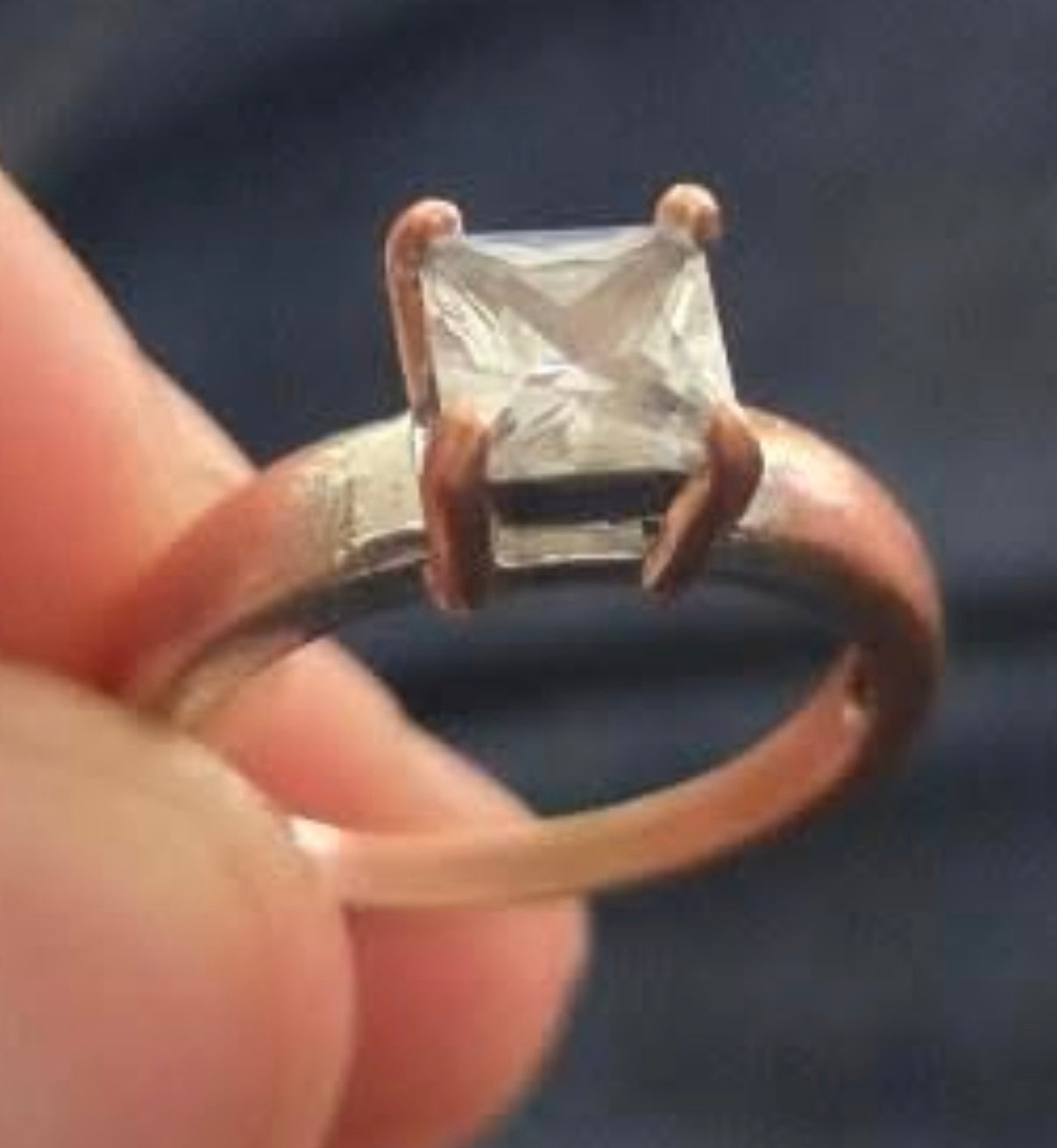 Remake customer's ring into platinum