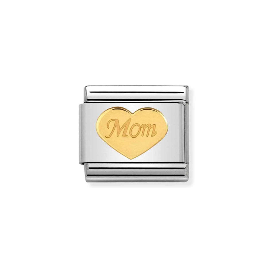 Nomination Composable 030162/37 Mom Heart Link