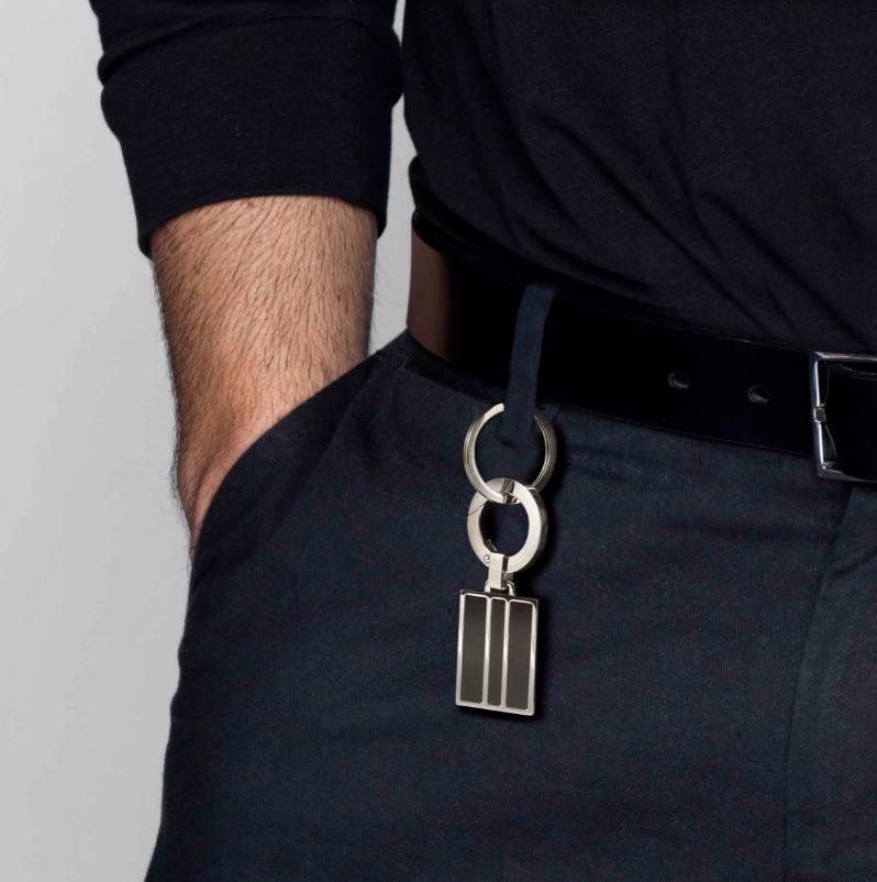 Nomination 028308/002 Keychain with Black Satin Finish