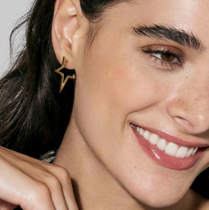 Nomination 134322/001 Ecclettica Star Earrings in Stainless Steel