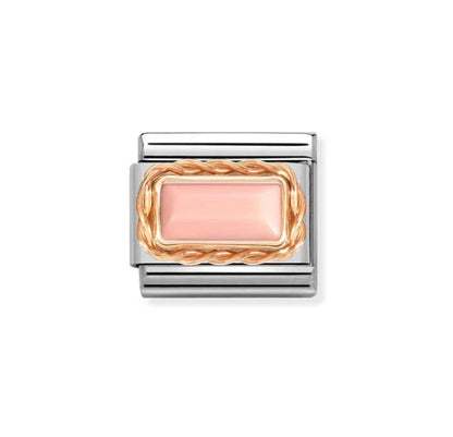 Nomination Composable 430512/10 Pink Coral in 9k Rose Gold
