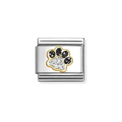 Nomination Composable Link 030220/22 Glitter Pawprint