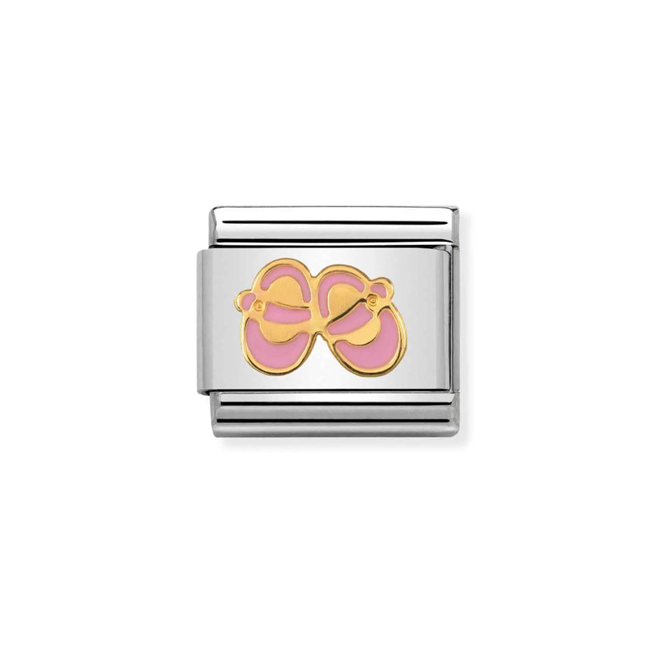 Nomination Composable 030242/37 Daily Life Pink Baby Shoes