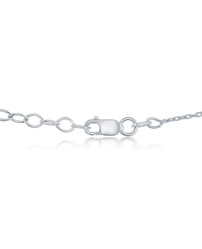 Sterling Silver 1.99mm Diamond-Cut Cable Chain