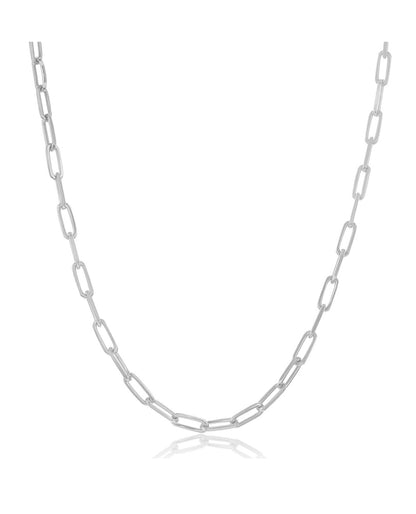 Sterling Silver 2.8mm Paper Clip Chain