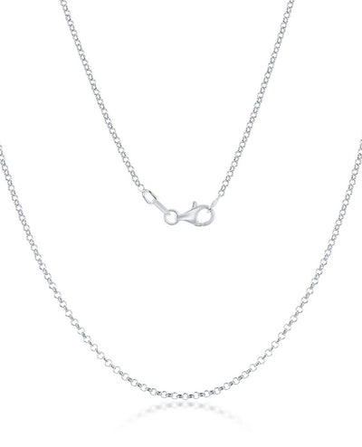 Sterling Silver 1.5mm Rolo Chain