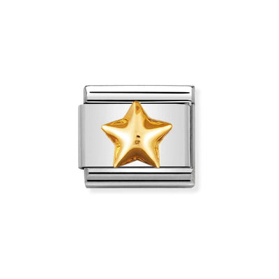 Nomination Composable Link 030110/12 Classic Fun Raised Star