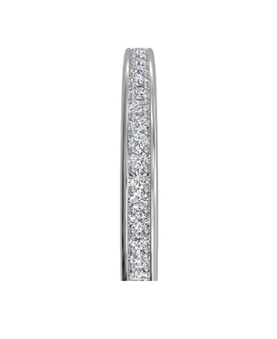 Ritani 31694AARWG 18K White Gold Eternity Band with Diamonds 0.22 Carats