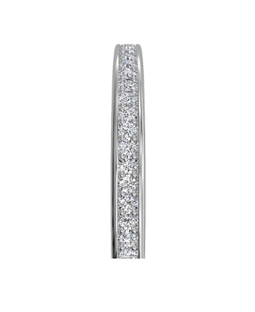 Ritani 31694AARWG 18K White Gold Eternity Band with Diamonds 0.22 Carats