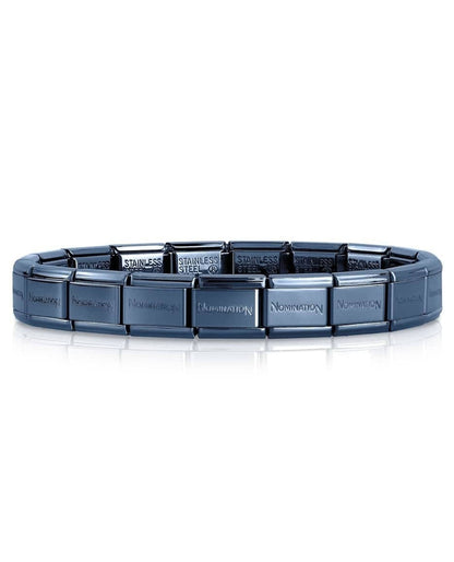 Nomination Composable 030001/SI/016 Classic Colour Band in Stainless Steel Branded - Blue