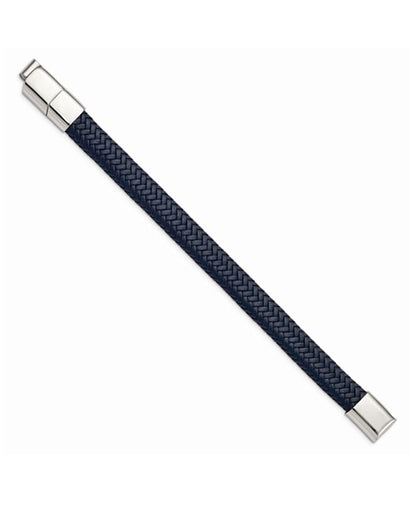 Stainless Steel Navy Blue Bracelet