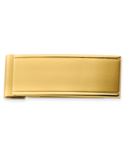 Chisel Stainless Steel Yellow Money Clip