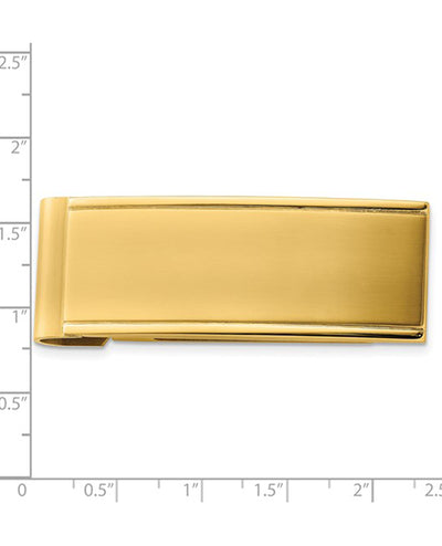 Chisel Stainless Steel Yellow Money Clip