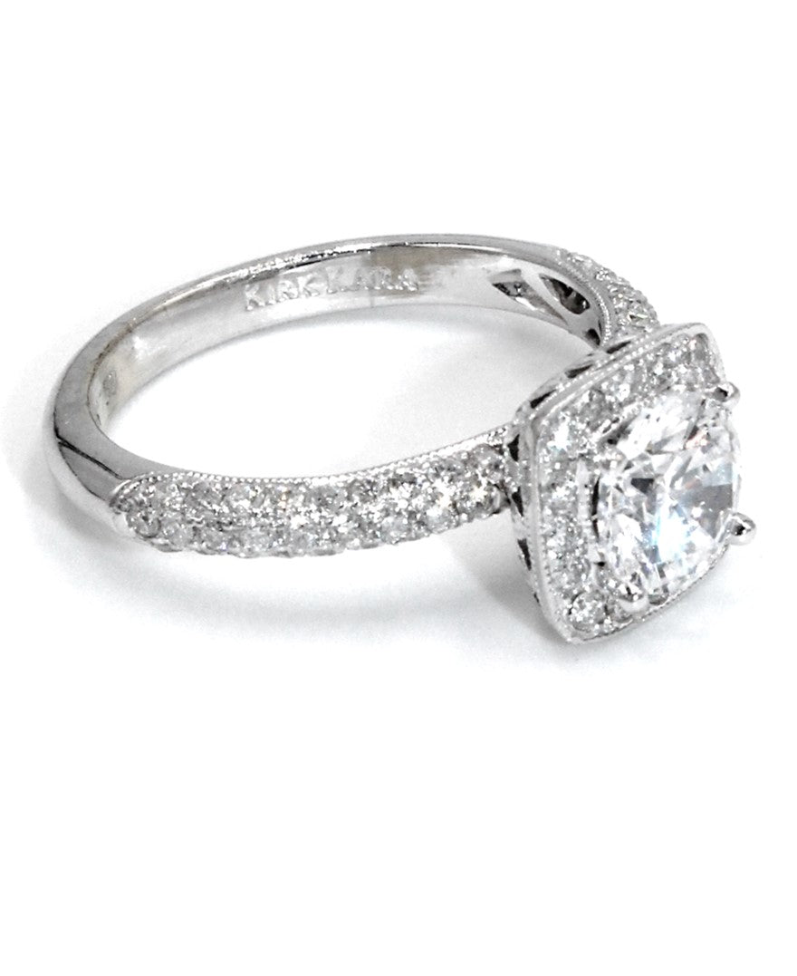 Kirk Kara SS6934-R Carmella Engagement Ring