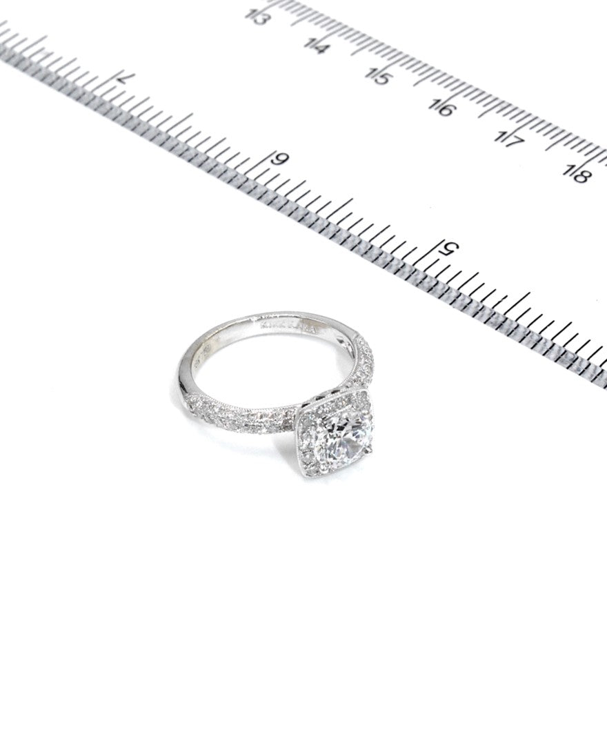 Kirk Kara SS6934-R Carmella Engagement Ring