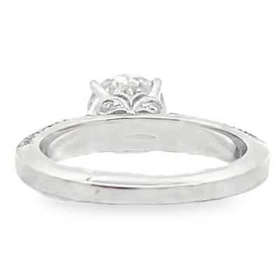 Kirk Kara SS6947A-R Carmella 18K White Gold Diamond Engagement Ring