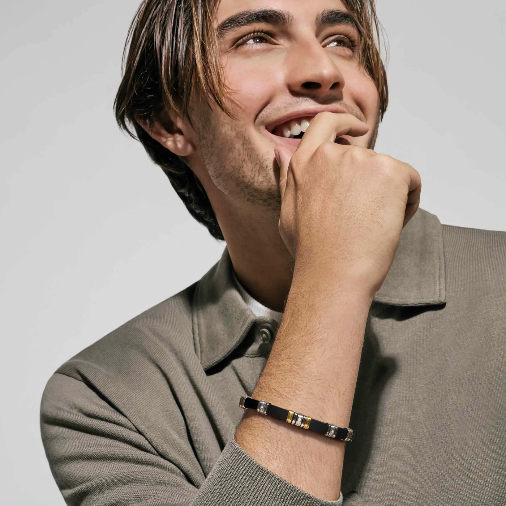 Nomination 028821/058 City Energy Rubber Bracelet