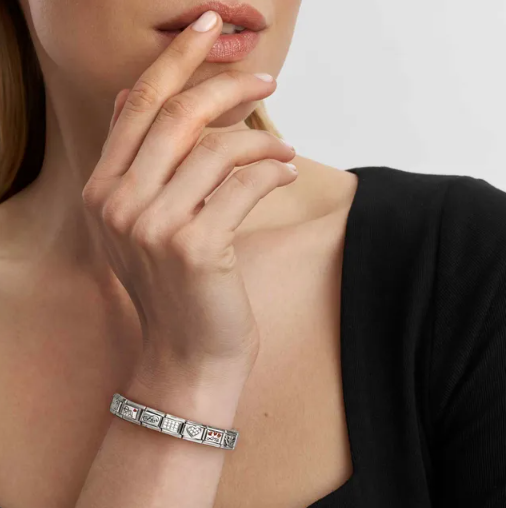 Nomination Composable 330113/11 Silver K Initial